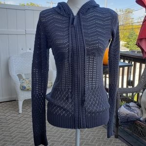 Athleta Zip Up Sweater